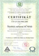 Certifikáty norem ISO 9001